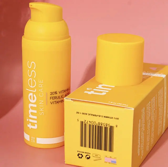 Timeless 20% Vitamin C + E Ferulic Acid Serum - Anti-Aging Brightening Serum 30ml