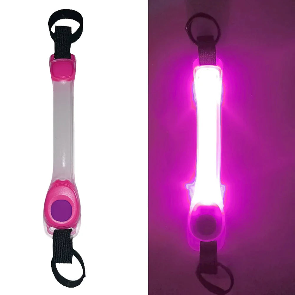 LED Safety Collar Light for Dogs - Waterproof Glowing Pet Visibility Band