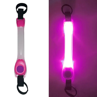 LED Safety Collar Light for Dogs - Waterproof Glowing Pet Visibility Band
