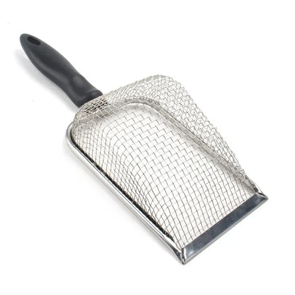 Metal Cat Litter Scoop - Stainless Steel Long Handle Litter Shovel