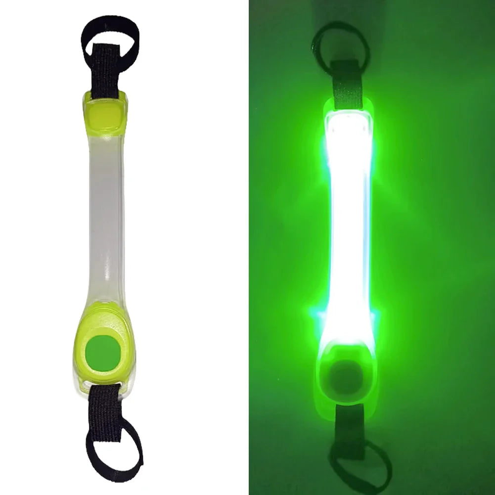 LED Safety Collar Light for Dogs - Waterproof Glowing Pet Visibility Band