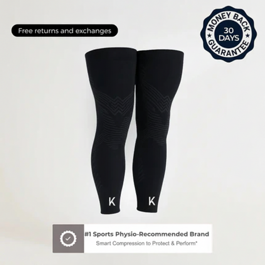 KneeFlex™ Performance Knee Sleeves - Basketball Support & Pain Relief