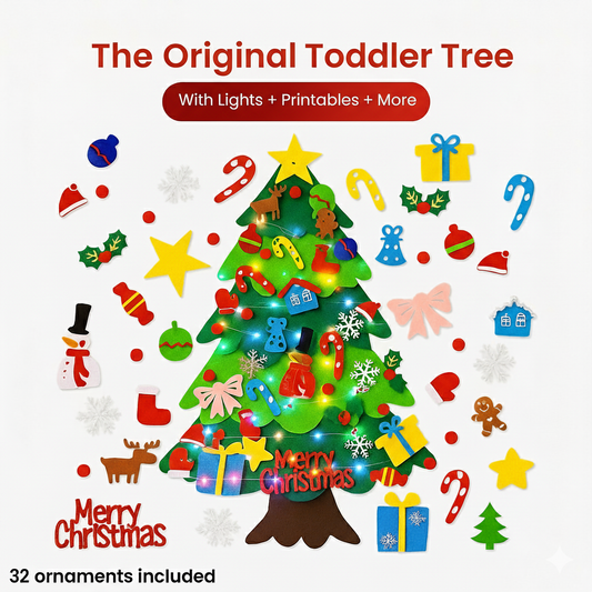The Original Felt Toddler Tree