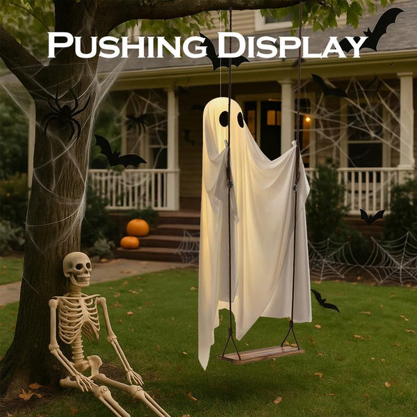 Haunted Swinging Ghost Light Decor